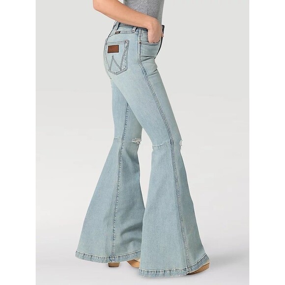 Wrangler Denim - Wrangler Retro flare leg jeans